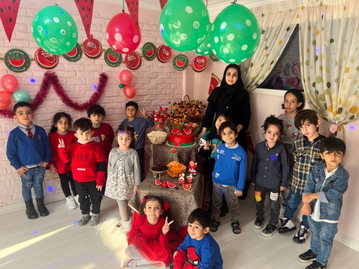 جشن شب یلدا در مهدکودک فرزندان آفتاب